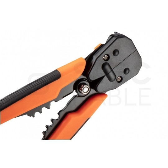 Automatyczny ściągacz izolacji uniwersalny 0,5-6mm2 do kabli solarnych PV czołowy 200mm NEO 01-540