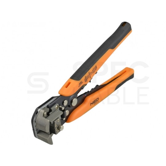 Automatyczny ściągacz izolacji uniwersalny 0,5-6mm2 do kabli solarnych PV czołowy 205mm NEO 01-500