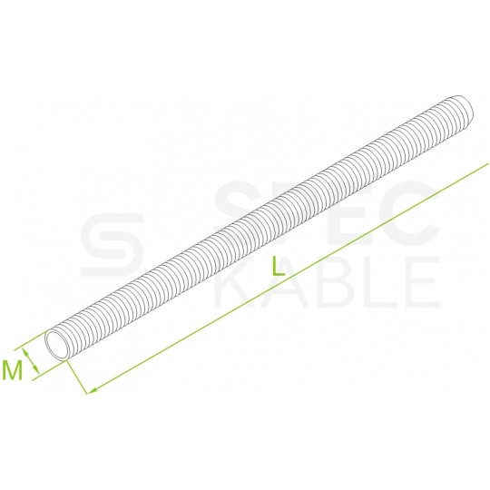 BAKS Pręt gwintowany stalowy cynkowany galwanicznie 10.4KN PGM 6x1000mm