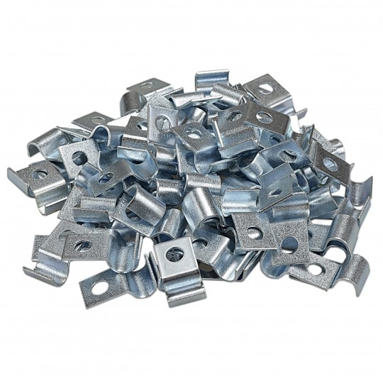 BAKS Uchwyt kablowy UDF 7mm metalowy pojedynczy 100szt.