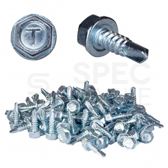 BAKS Wkręt samowiercący SMD 4,8x16 mm do uchwytów kablowych UDF / UEF 100szt