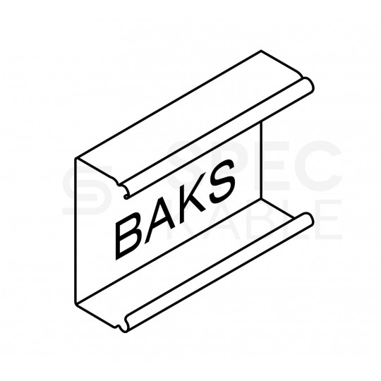 BAKS Wkręt samowiercący SMD 4,8x16 mm do uchwytów kablowych UDF / UEF