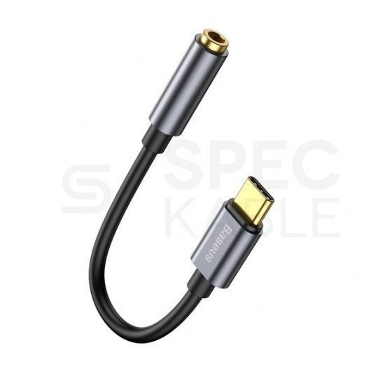 BASEUS Adapter USB-C / mini Jack 3,5mm (gniazdo)