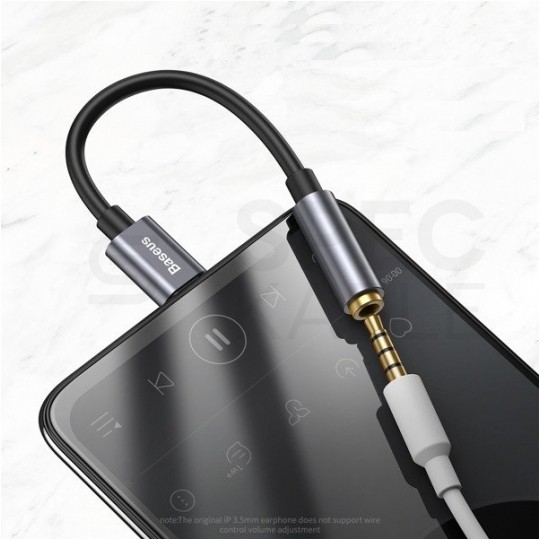 BASEUS Adapter USB-C / mini Jack 3,5mm (gniazdo)