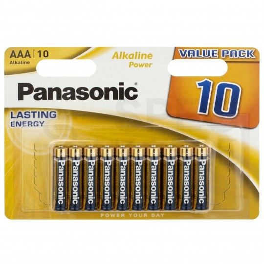 Bateria alkaliczna LR03 AAA 1,5V Panasonic Alkaline Power BLISTER 10szt.