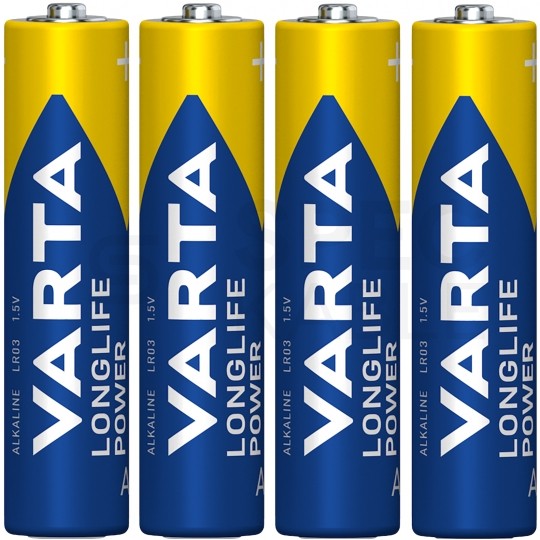 Bateria alkaliczna LR03 AAA 1,5V VARTA Longlife Power BLISTER 24szt.