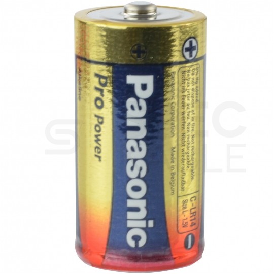 Bateria alkaliczna LR14 C 1,5V Panasonic ProPower BLISTER 2szt.