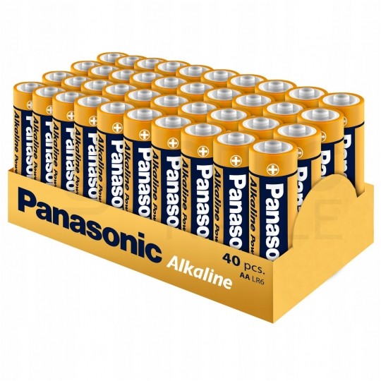 Bateria alkaliczna LR6 AA 1,5V Panasonic Alkaline Power BLISTER 40szt.