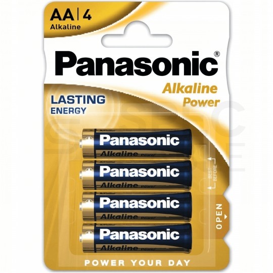 Bateria alkaliczna LR6 AA 1,5V Panasonic Alkaline Power BLISTER 4szt.