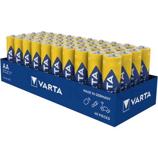 Bateria alkaliczna LR6 AA 1,5V VARTA Industrial PRO BLISTER 40szt.