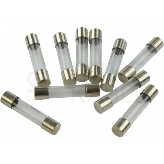 Bezpiecznik rurkowy (szklany) Wkładka topikowa WTA-F 5x20mm (250V AC) 1A