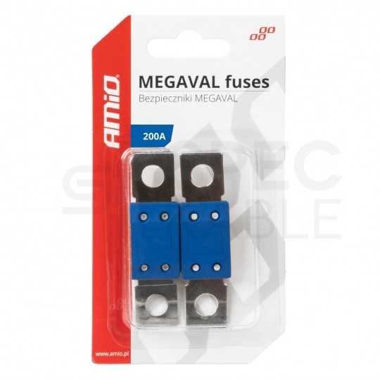 Bezpiecznik samochodowy MEGAVAL MTA 200A AMIO Blister 2szt