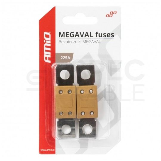 Bezpiecznik samochodowy MEGAVAL MTA 225A AMIO Blister 2szt