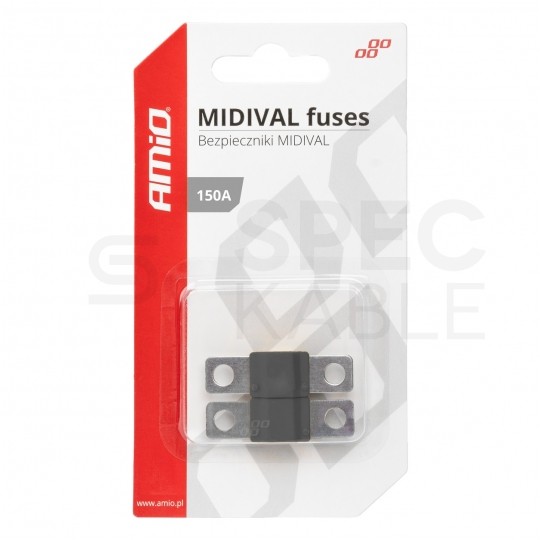 Bezpiecznik samochodowy MIDIVAL MTA 150A AMIO Blister 2szt