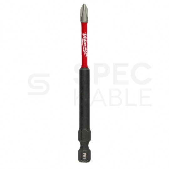 Bit udarowy do wkrętarki PH1 90mm 1/4" HEX Shockwave MILWAUKEE