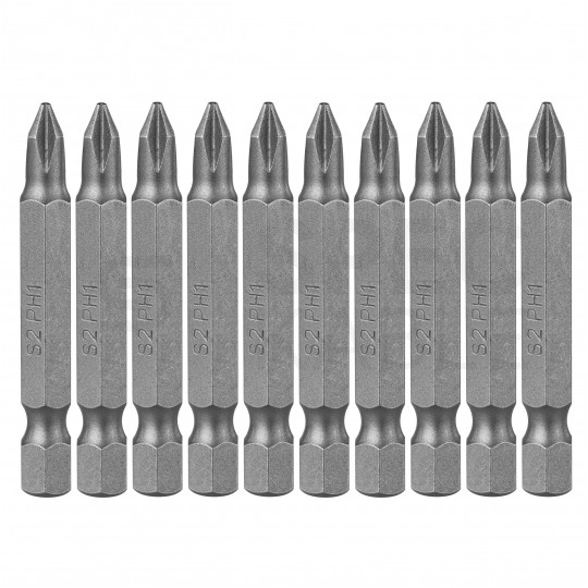 Bity do wkrętarki PH1 50mm 1/4" HEX KLIMAS 10szt