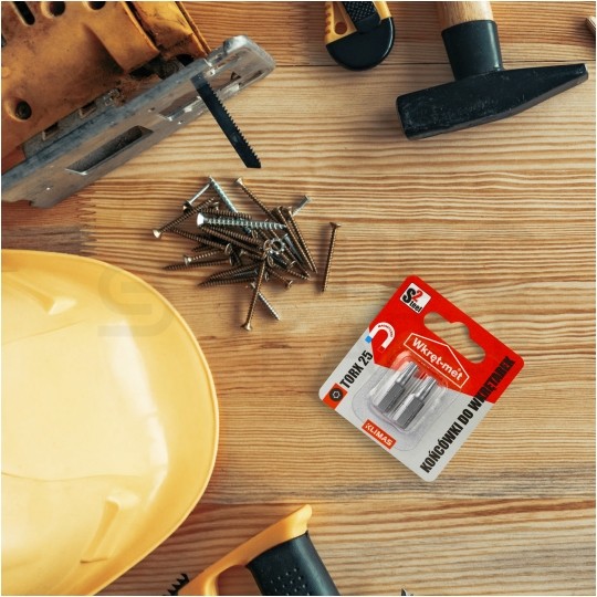 Bity do wkrętarki TORX TX25 25mm 1/4" HEX KLIMAS 2szt