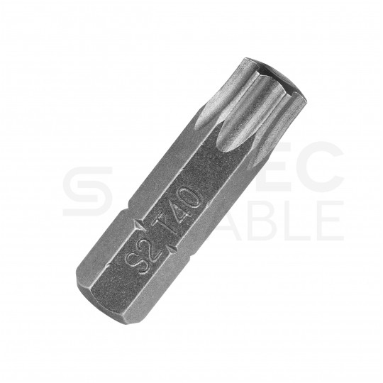 Bity do wkrętarki TORX TX40 25mm 1/4" HEX KLIMAS 2szt