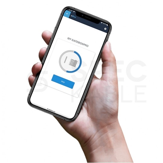 BleBox gateBoxPro Inteligentny sterownik do drzwi bram centralnych Wi-Fi z anteną zewnętrzną 12/24V IP54 SMARTHOME