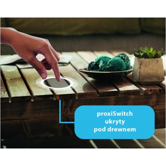 BleBox proxiSwitch v2 Inteligentny włącznik zbliżeniowy/dotykowy 12/24V przełącznik pojemnościowy SMARTHOME