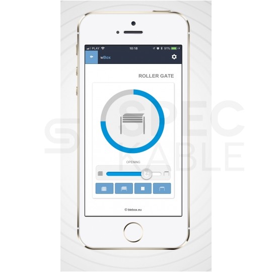 BleBox rollerGate Inteligentny sterownik bram rolowanych Wi-Fi do wjazdów garażowych 230V IP44 SMARTHOME