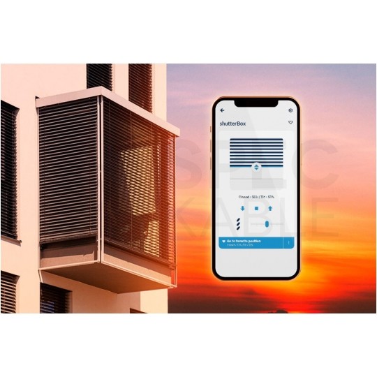 BleBox ShutterBox Inteligentny sterownik Wi-Fi do rolet, żaluzji, okien, markiz 230V SMARTHOME