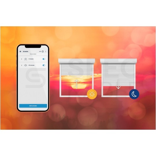 BleBox ShutterBox Inteligentny sterownik Wi-Fi do rolet, żaluzji, okien, markiz 230V SMARTHOME