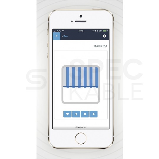 BleBox ShutterBoxDC Inteligentny sterownik Wi-Fi do rolet, żaluzji, okien, markiz 12/24V SMARTHOME