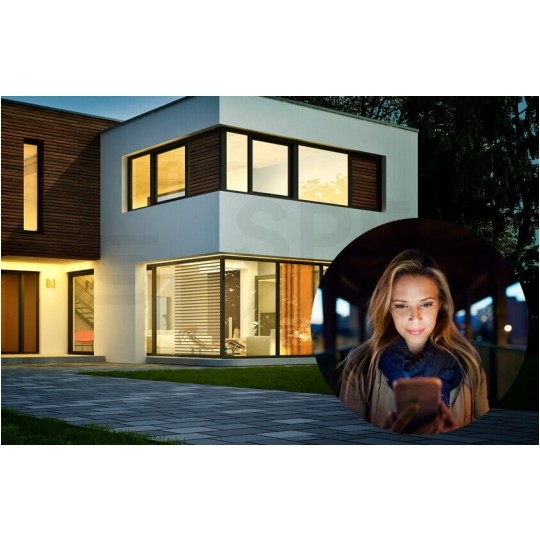 BleBox switchBoxD Inteligentny włącznik 2-kanałowy Wi-Fi podwójny przekaźnik ON/OFF 230V SMARTHOME