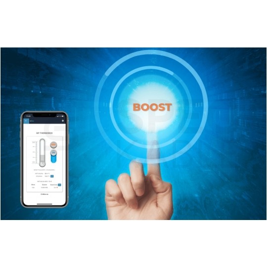 BleBox thermoBox Inteligentny termostat sterownik temperatury Wi-Fi 230V moduł ogrzewania (-55~125°C) SMARTHOME