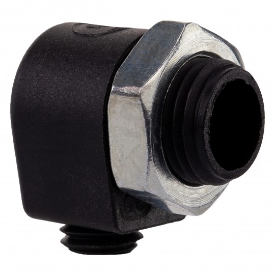 Blokada przewodu boczna do podsufitki oprawki sufitowa M10x1 czarna ALKRI