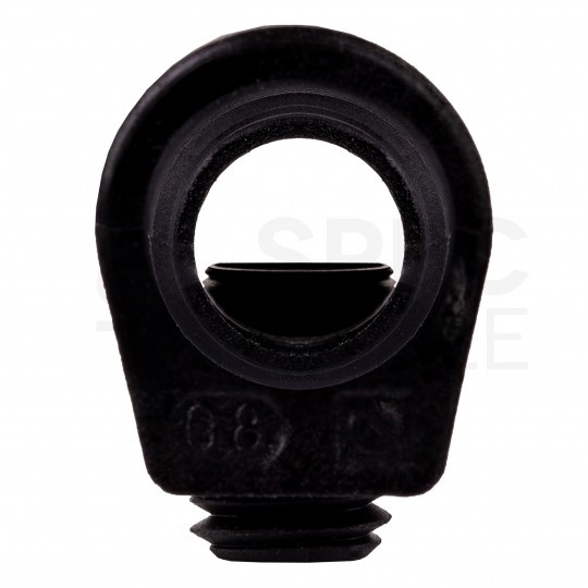 Blokada przewodu boczna do podsufitki oprawki sufitowa M10x1 czarna ALKRI