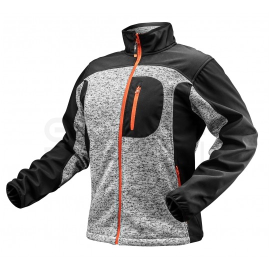 Bluza dziana ocieplana, wzmacniana tkaniną SOFTSHELL rozmiar XL/56 NEO 81-555-XL