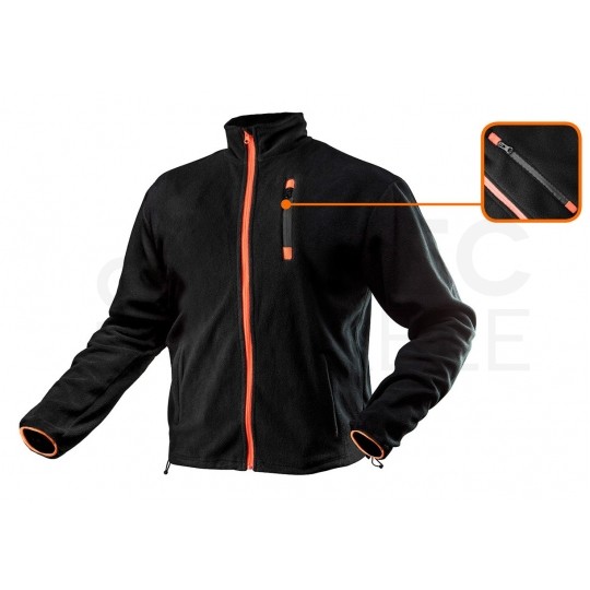 Bluza polarowa robocza czarna rozmiar M/50 NEO 81-500-M