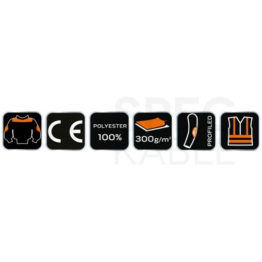 Bluza polarowa robocza premium granatowa, wzmacniana tkaniną Cordury rozmiar S/48 NEO 81-506-S