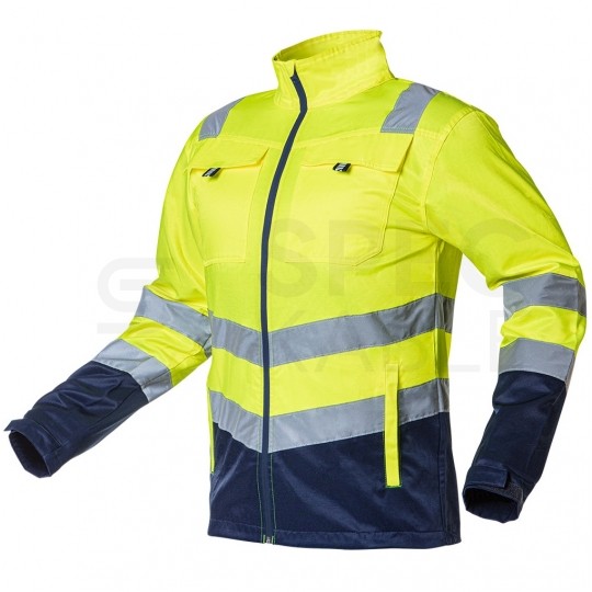 Bluza robocza ostrzegawcza odblaskowa żółta VISIBILITY rozmiar S/48 NEO 81-742-S