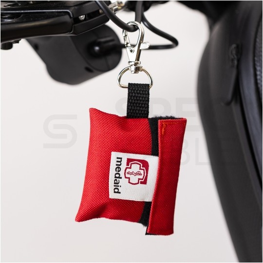 Brelok ratowniczy apteczka granatowy MEDAID