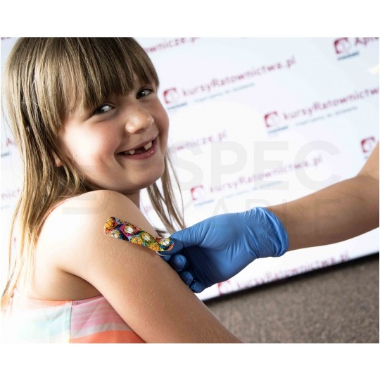 Brelok ratowniczy apteczka odblaskowa dla dzieci junior MEDAID