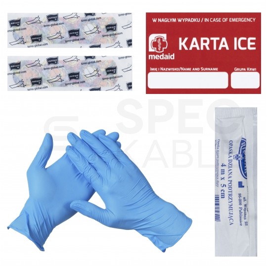 Brelok ratowniczy apteczka odblaskowa dla dzieci junior MEDAID