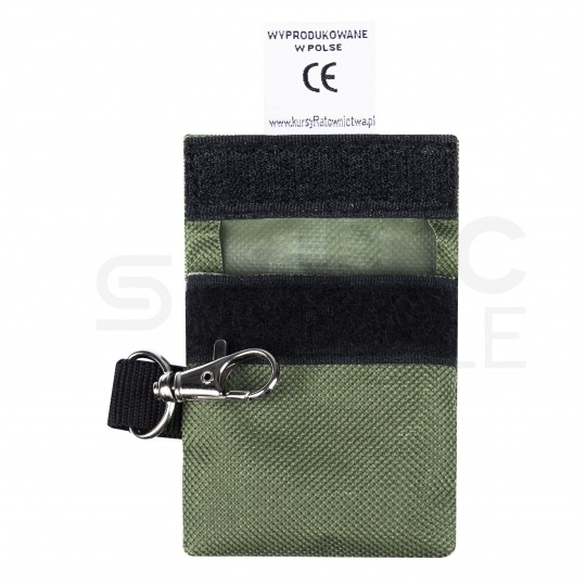 Brelok ratowniczy apteczka zielony MEDAID