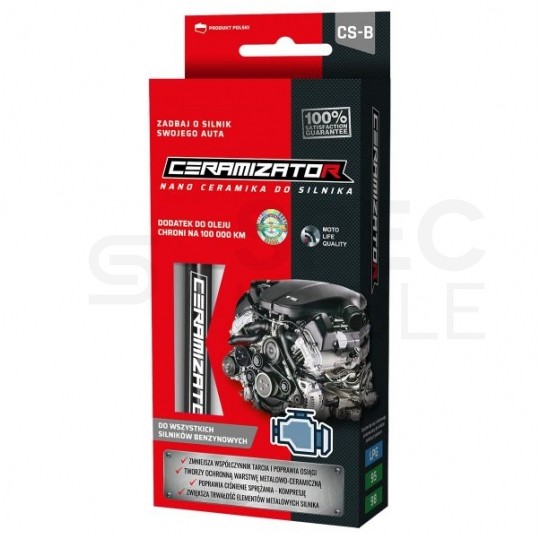 CERAMIZATOR CS-B Środek do ochrony i rewitalizacji silników benzynowych 10g