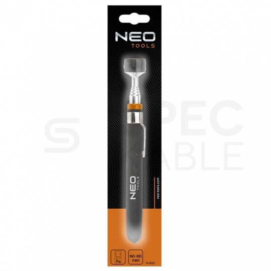 Chwytak magnetyczny teleskopowy 160-610 mm NEO 11-610