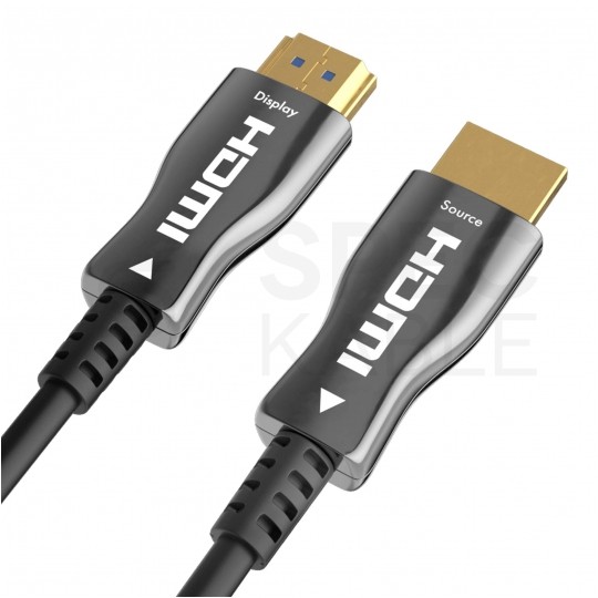 CLAROC Kabel optyczny HDMI 2.0 AOC 4K Premium High Speed Ultra HD 4K@60 20m