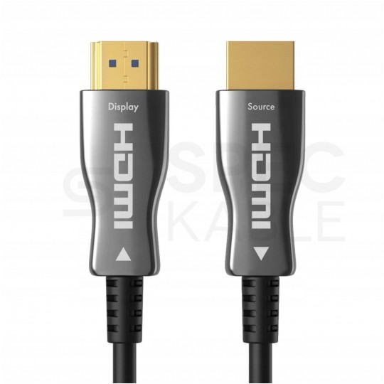 CLAROC Kabel optyczny HDMI 2.0 AOC 4K Premium High Speed Ultra HD 4K@60 40m