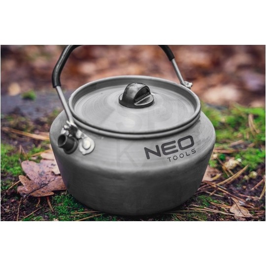 Czajnik turystyczny, kempingowy aluminiowy 0.8L NEO 63-147