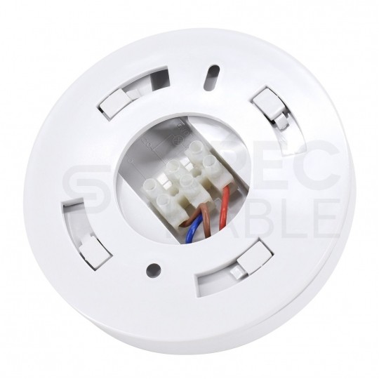 Czujnik ruchu automatyczny PIR, detektor natynkowy okrągły 1200W 230V 360st. o zasięgu działania do 6m biały BEMKO