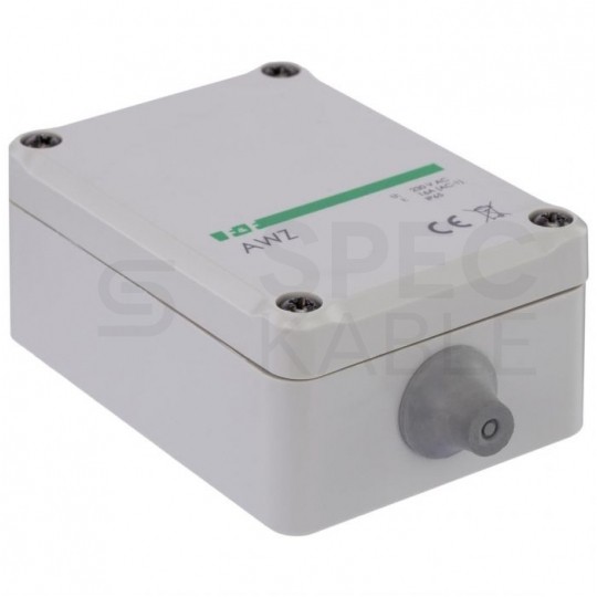 Czujnik zmierzchowy AWZ automatyczny natynkowy regulowany 16A 230V IP65 biały F&F