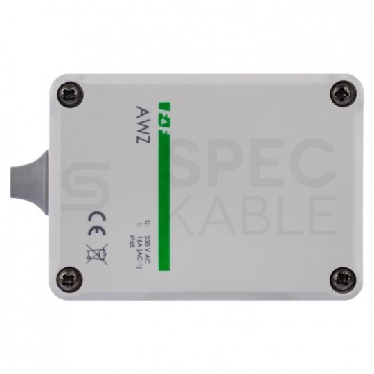 Czujnik zmierzchowy AWZ automatyczny natynkowy regulowany 16A 230V IP65 biały F&F