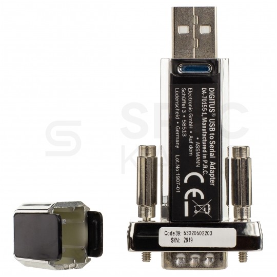 DIGITUS Konwerter szeregowy adapter USB 1.1 A / RS-232 (D-Sub 9-pin)