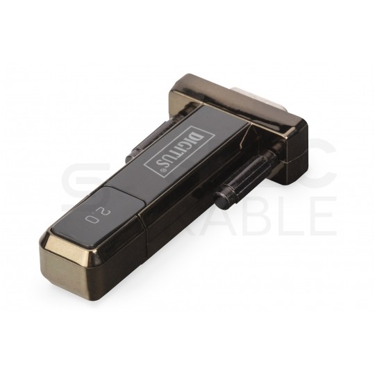 DIGITUS Konwerter szeregowy adapter USB 2.0 A / RS-232 (D-Sub 9-pin)